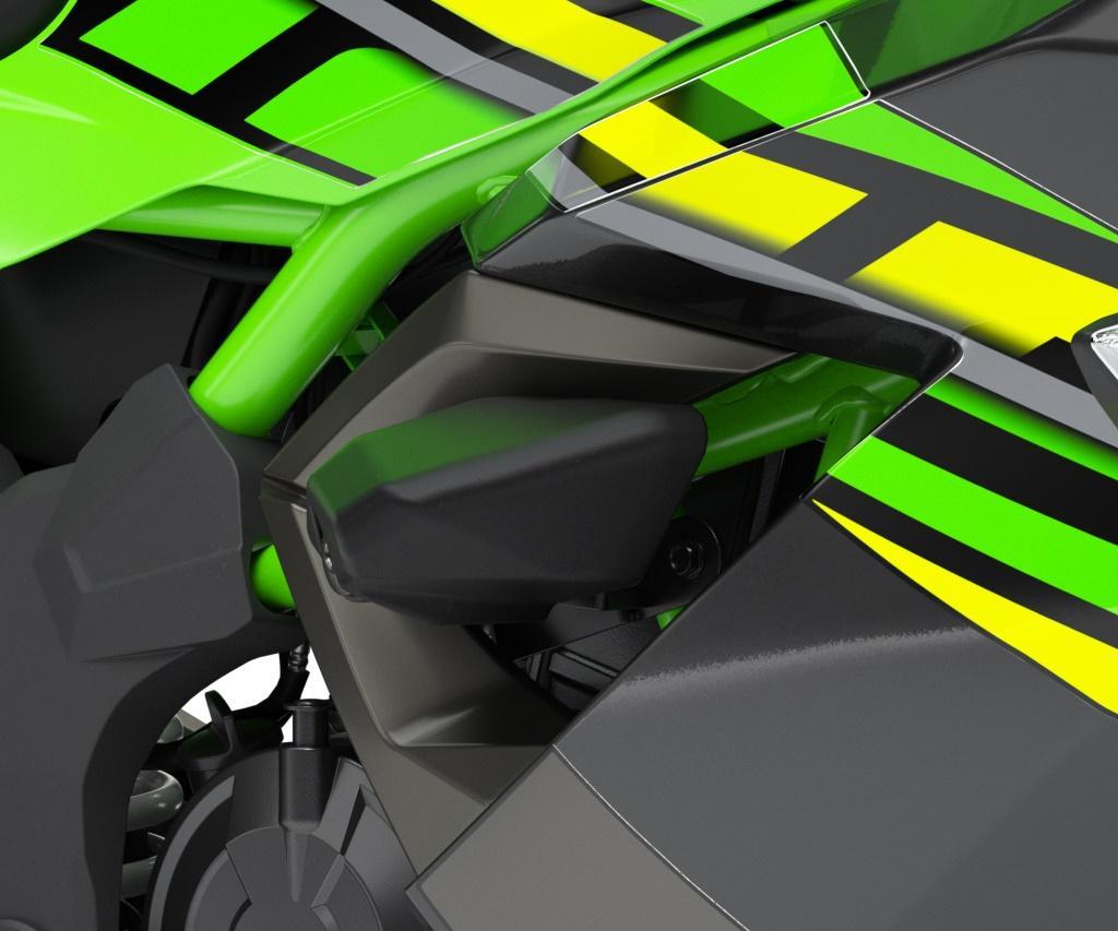 Almohadillas de protección para Kawasaki Ninja 125 (19-) Original