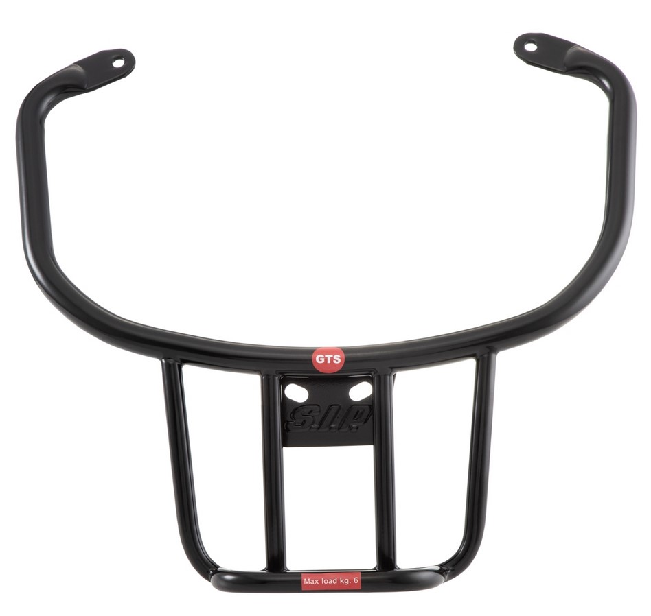 Portaequipajes / barra de agarre trasera 70s para Vespa GTS/GTV/GT 125-300cc 4T LC, negro mate