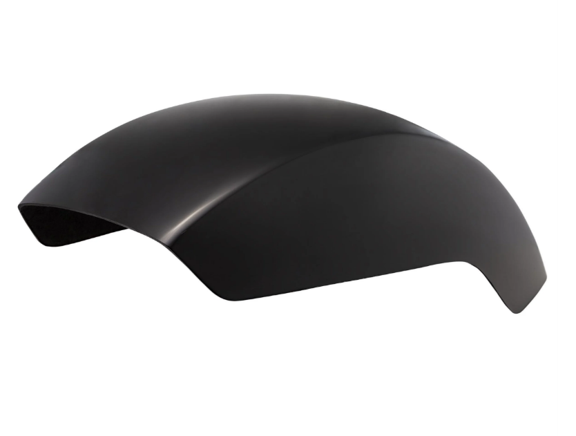 Guardabarros EVO II para Vespa PX 80-200ccm, GRP, pequeño, negro