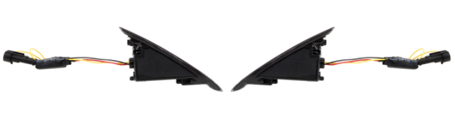 Kit de indicadores delanteros y traseros para Vespa Primavera/Sprint 125-150cc 2T/4T AC, tintados