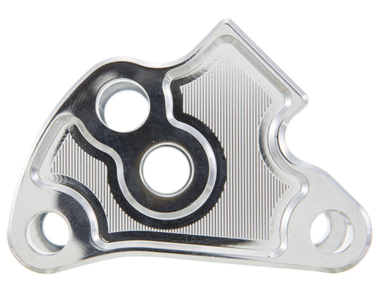 Adaptador para bajar amortiguador, trasero para Vespa Primavera/Sprint, cromado