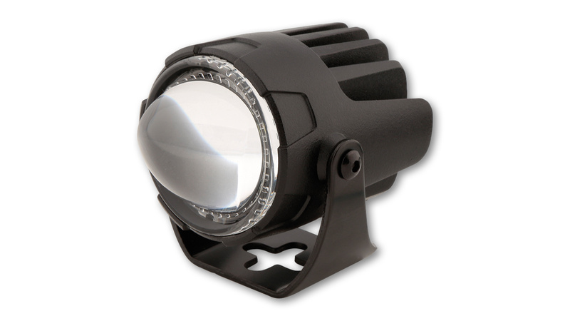 Faro HIGHSIDER pro FT13-Low LED negro luz de cruce, homologado E (1ud.)