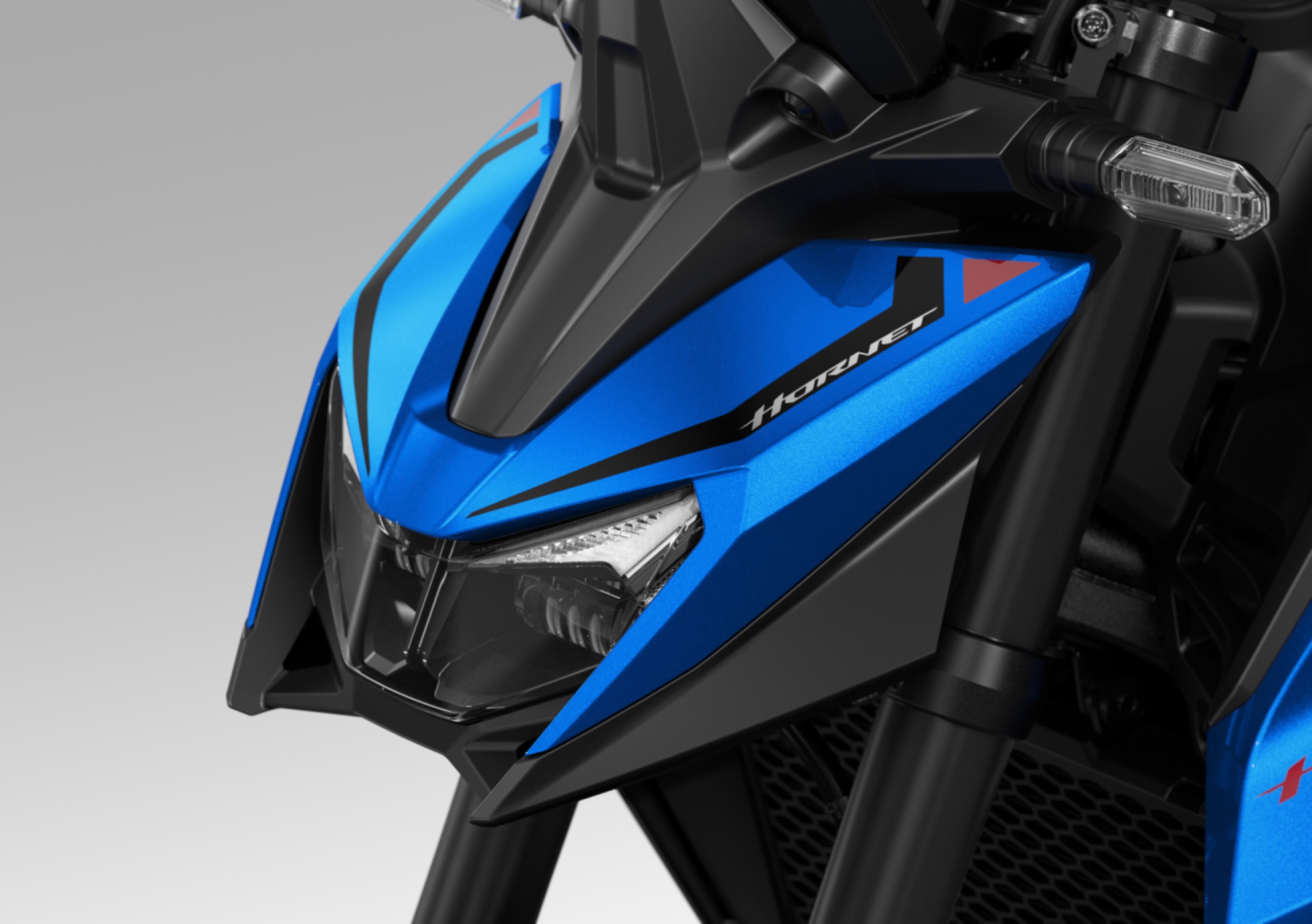 Franjas decorativas de faros delanteros Azul metalizado para Honda CB 750 Hornet (25-) Original