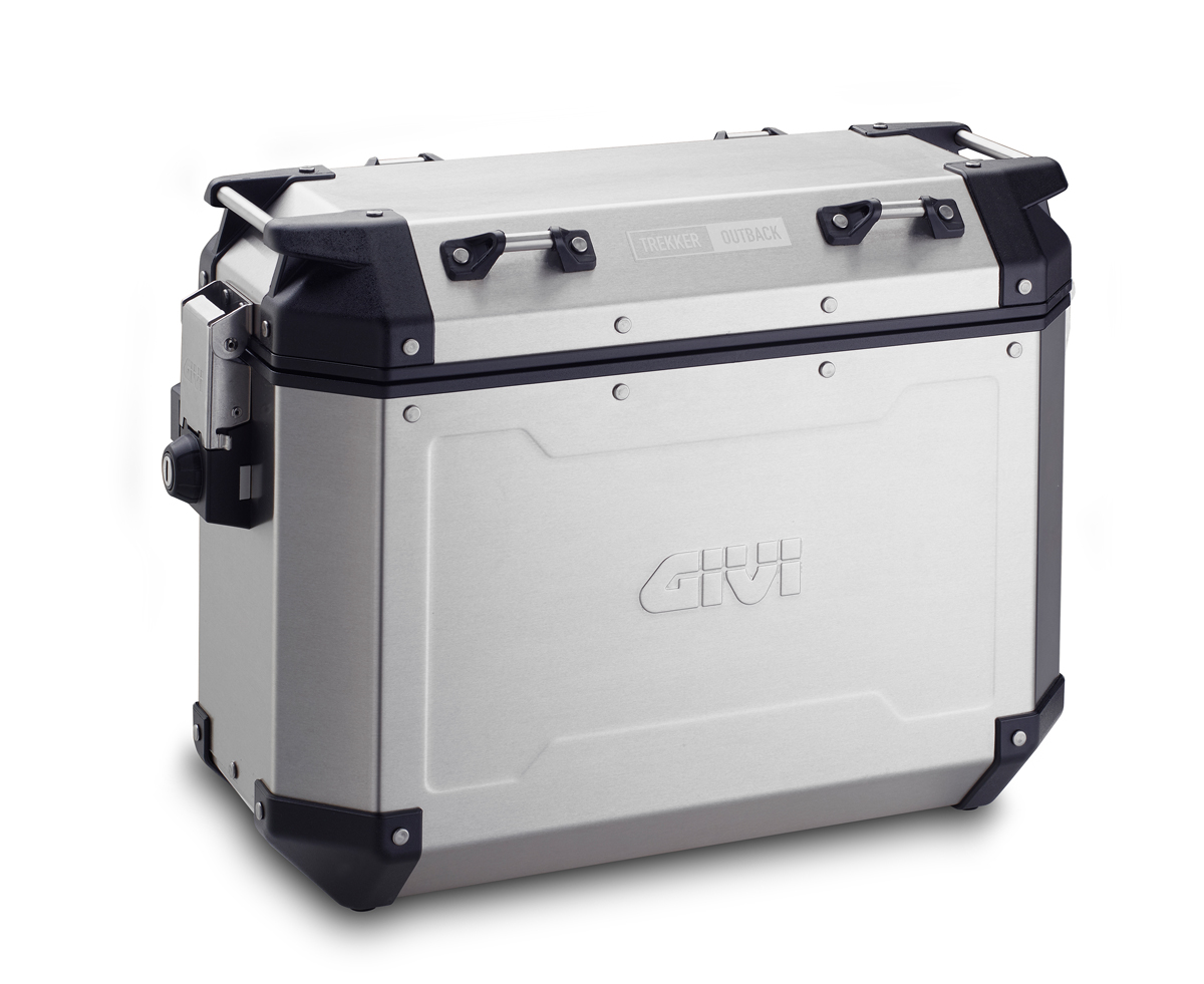 Juego de maletas laterales de aluminio Givi Trekker Outback 37L Monokey