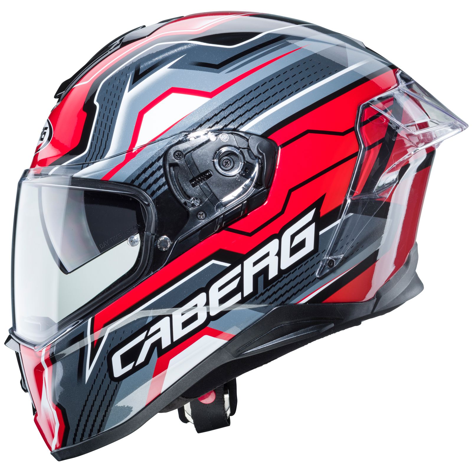 Casco Caberg Drift Evo LB29, negro/antracita-rojo