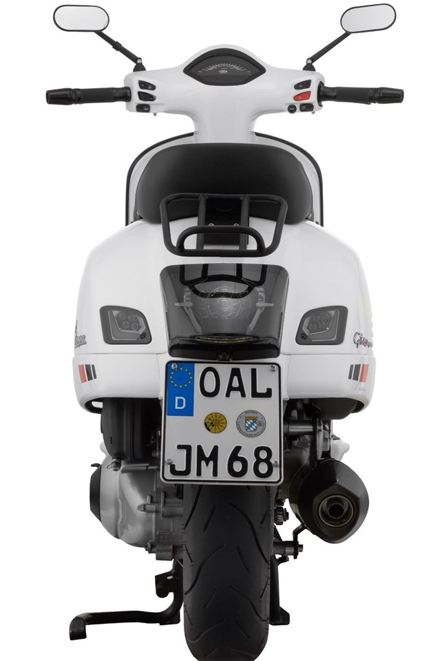 Kit intermitentes traseros izquierdo/derecho para Vespa GTS/GTS Super/GTV 125-300cc ('14-22), tintados