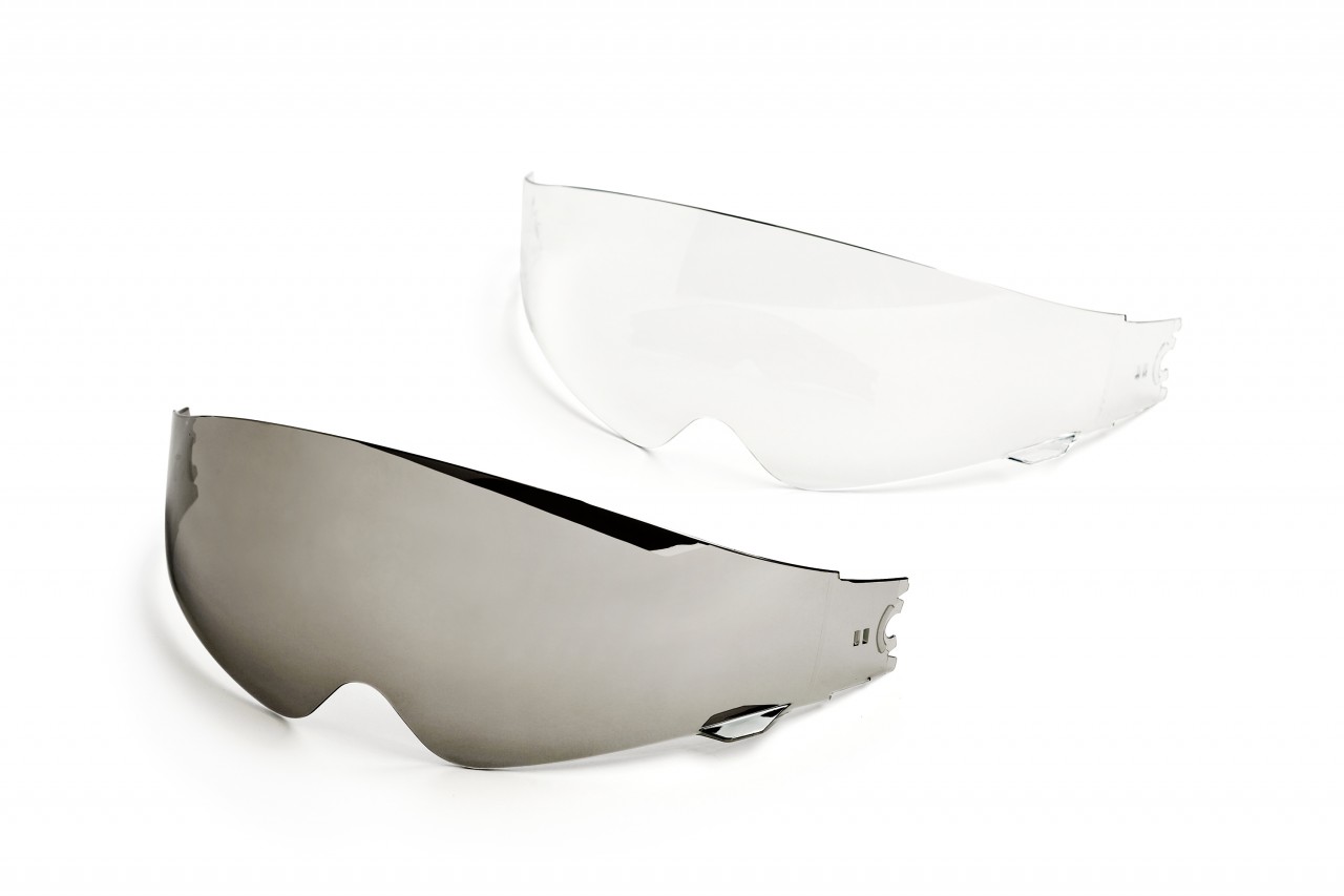 Visera interior Helmo Milano, tintada (85%), resistente a los arañazos, antivaho, todos los modelos con visera interior deslizante