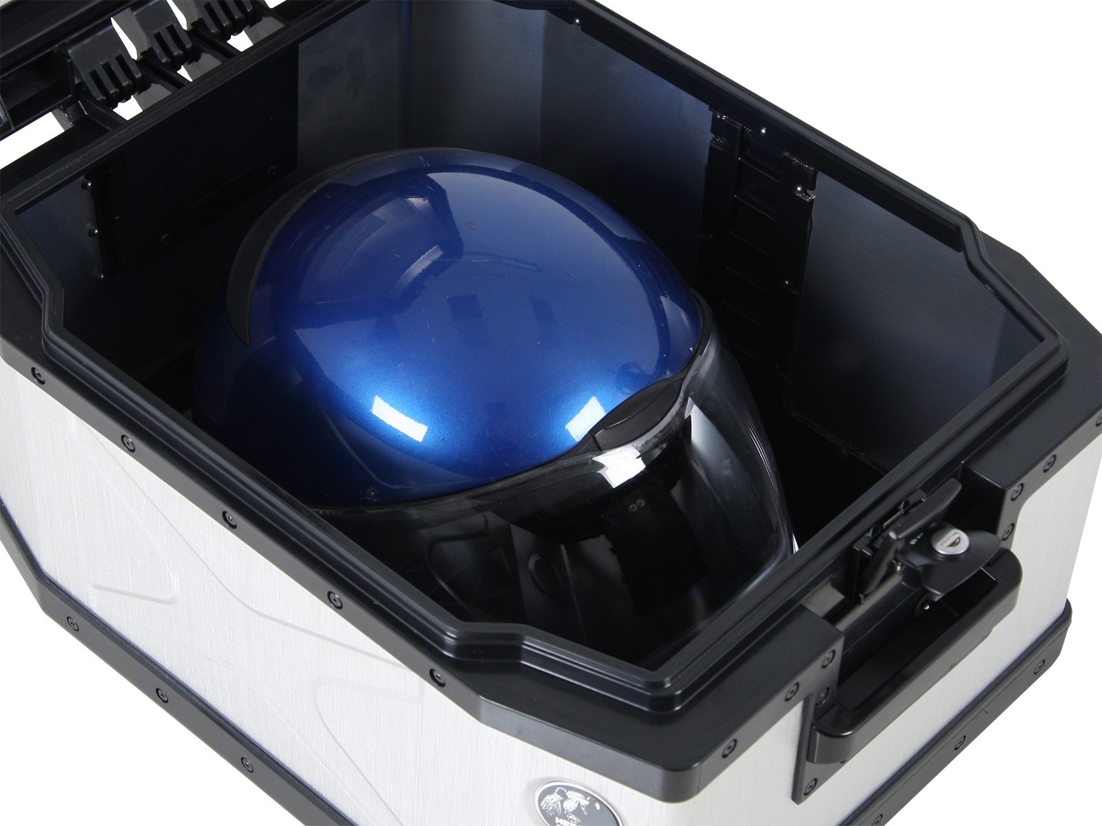 Topcase aluminio Xplorer 45 plata Hepco & Becker