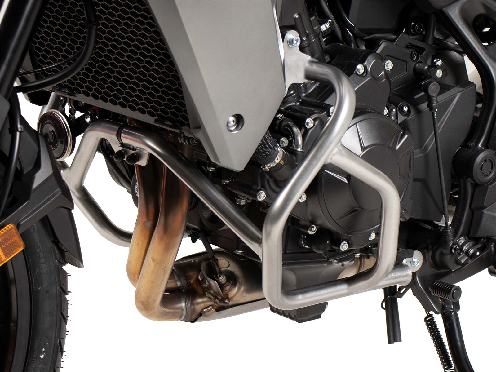 Protector de motor plateado para Honda XL 750 Transalp (25- ) Hepco & Becker