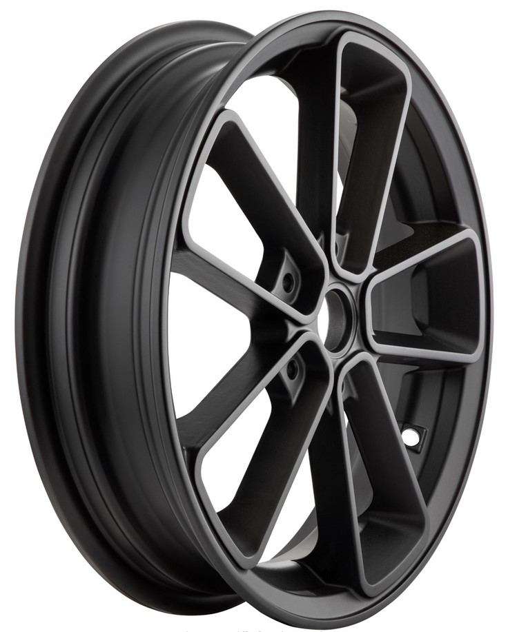 Llanta delantera/trasera 13" para Vespa GTS/GTS Super/GTV/GT 60/GT/GT L 125-300ccm, negro mate