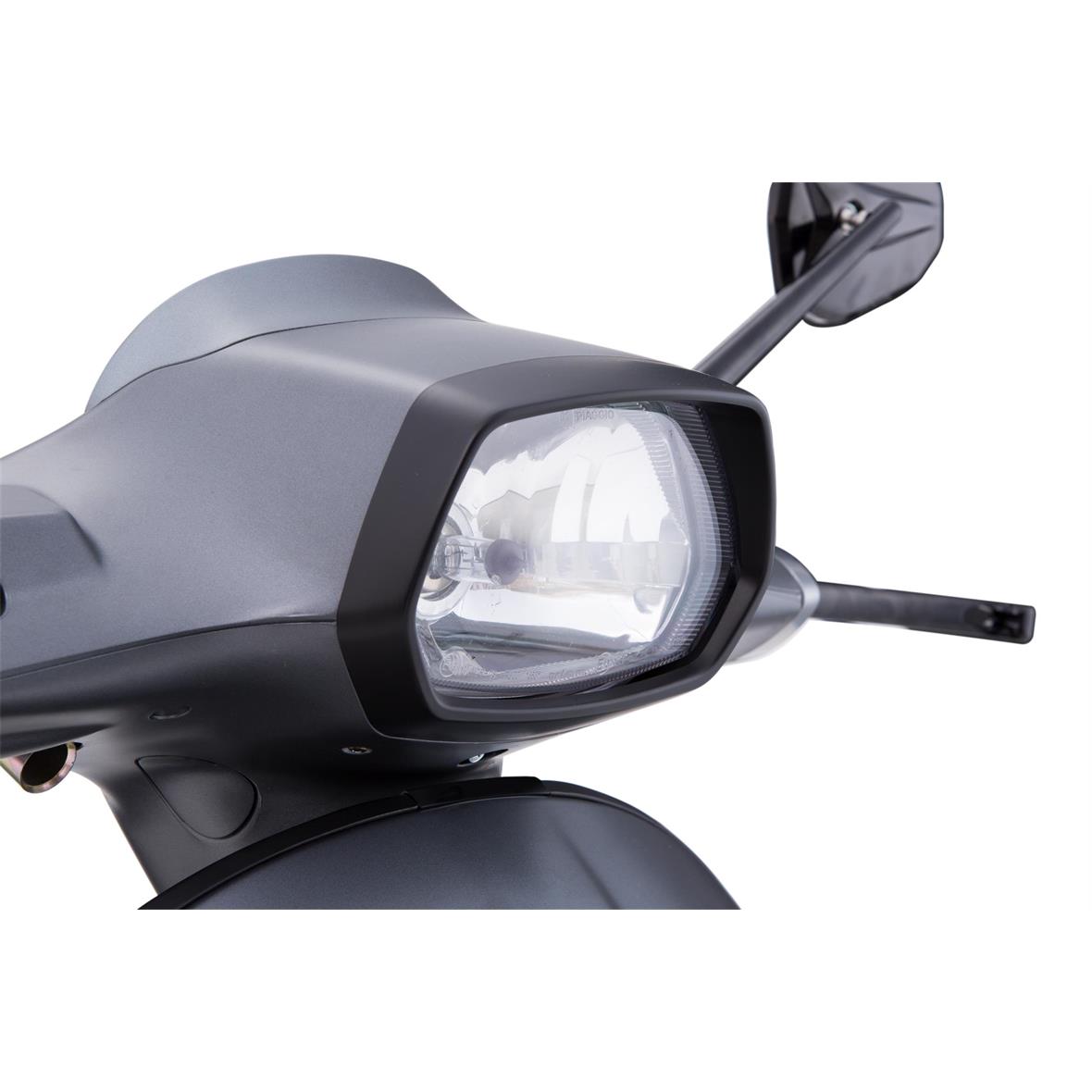 Anillo de luz negro mate para Vespa Sprint 50-150ccm 2T/4T ('13-'18)