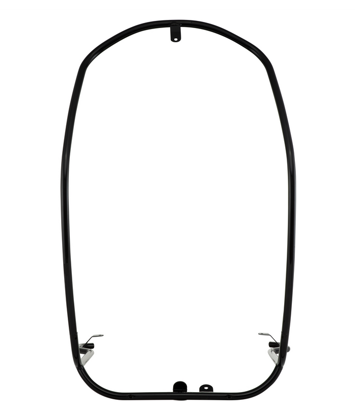 Protector de barra de choque para Vespa Primavera /Sprint 50-150cc, negro brillante