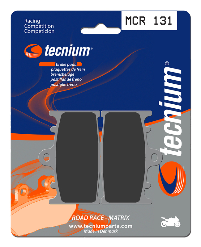 Tecnium Racing pastillas de freno de carbono de metal sinterizado - MCR131
