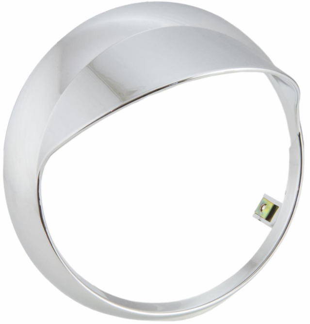 Anillo de lámpara para Vespa Primavera 50-125ccm 2T/4T, cromado