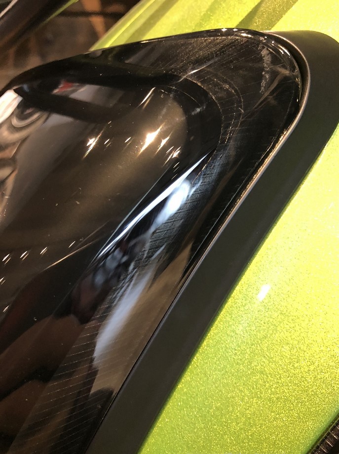 Conversión de faro trasero para Vespa GTS/GTS Super/GTV 125-300cc ('14-'18), negro mate