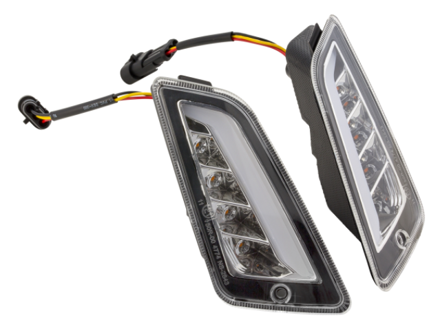 Kit de indicadores delanteros y traseros para Vespa GTS/GTS Super/GTV/GT 60/GT/GT L ('03-'13), transparente