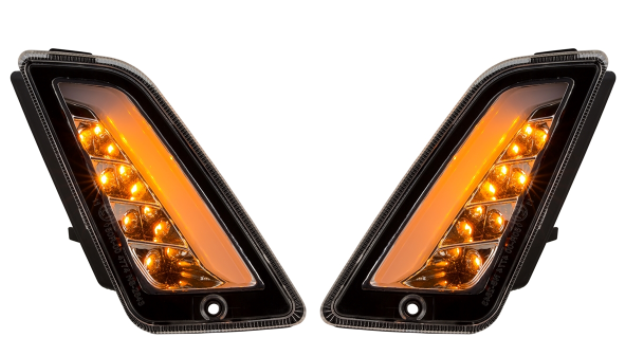 Kit de indicadores delanteros y traseros para Vespa GTS/GTS Super/GTV/GT 60/GT/GT L ('03-'13), transparente