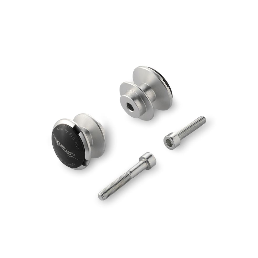 Soporte/adaptador de aluminio para el caballete de montaje de Aprilia