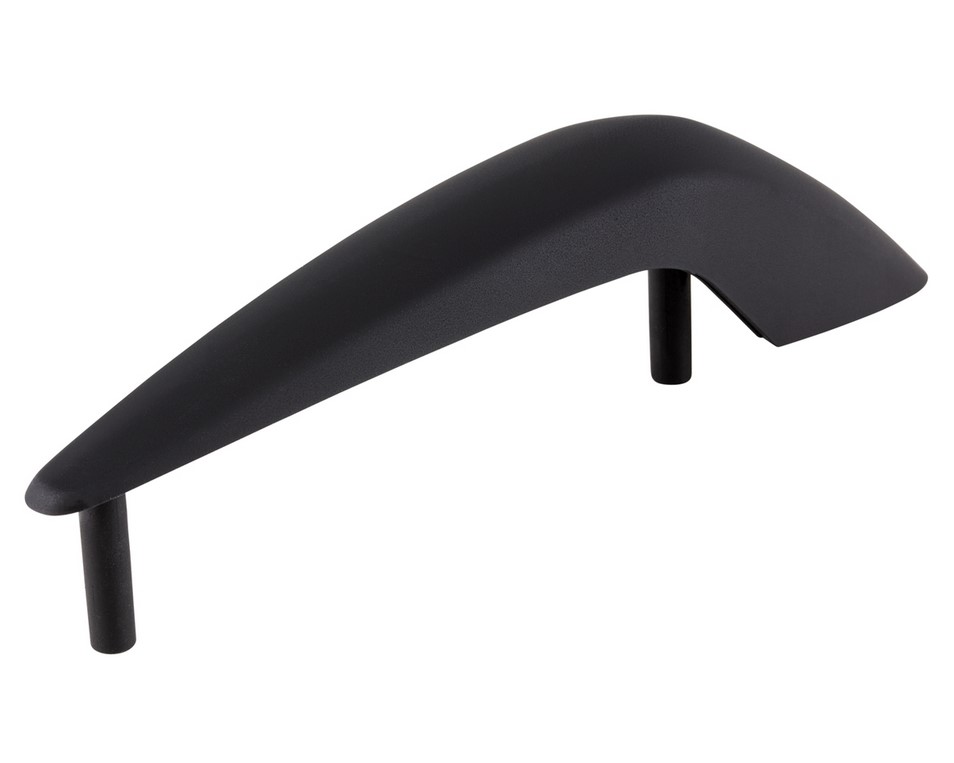 Parte superior de la boquilla del guardabarros para Vespa GTS Super/Super Sport 125/300cc, negro mate
