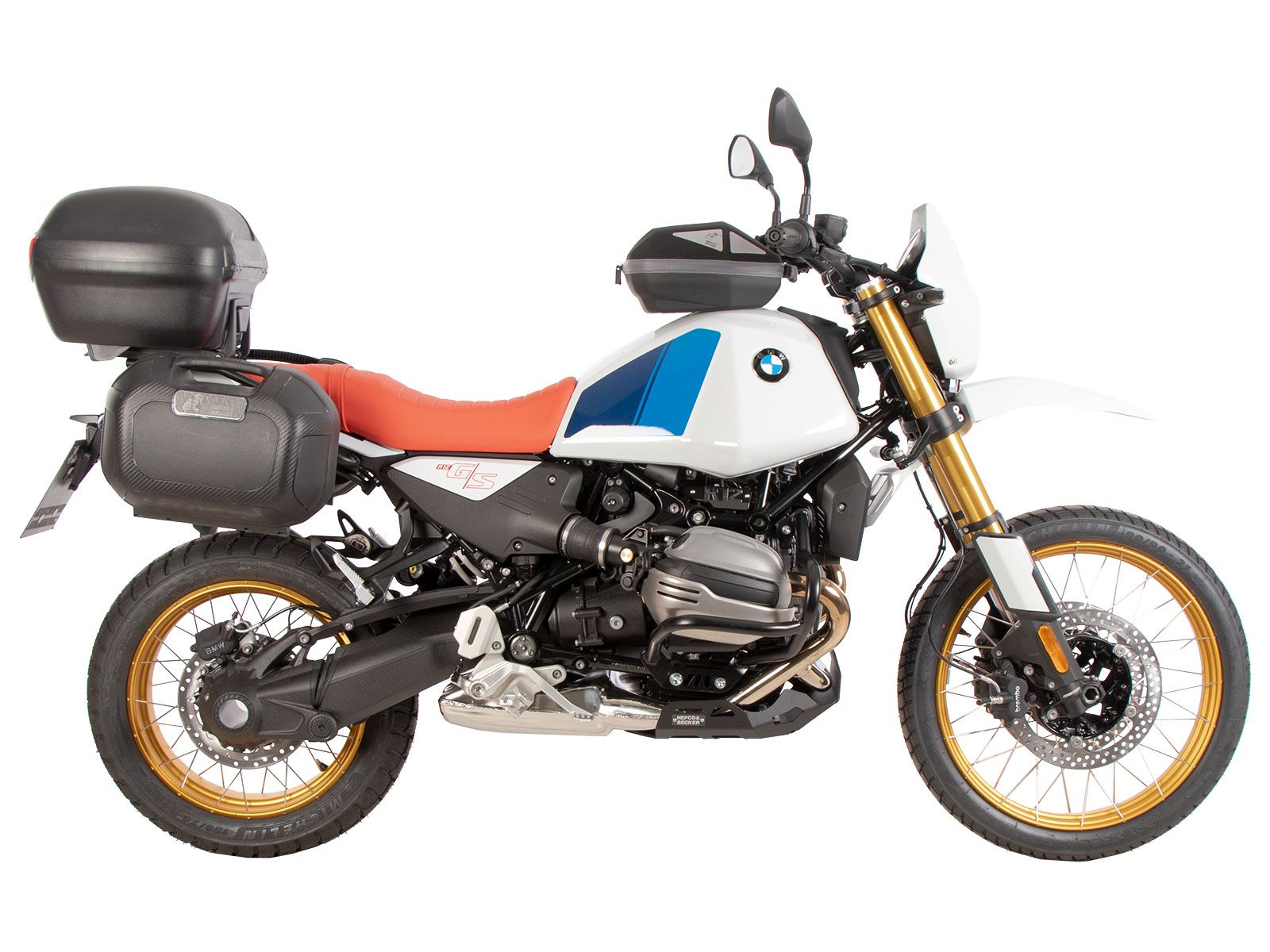 Easyrack baúl portaequipajes negro para BMW R 12 G/S (25-) Hepco & Becker