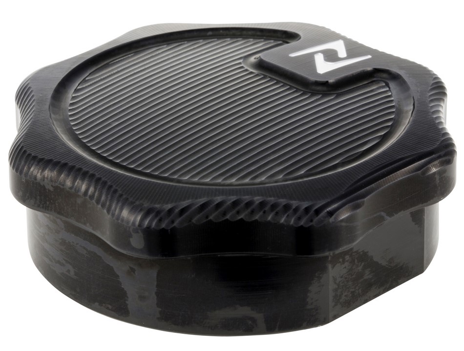Tapón del depósito "vintage" para Vespa, negro