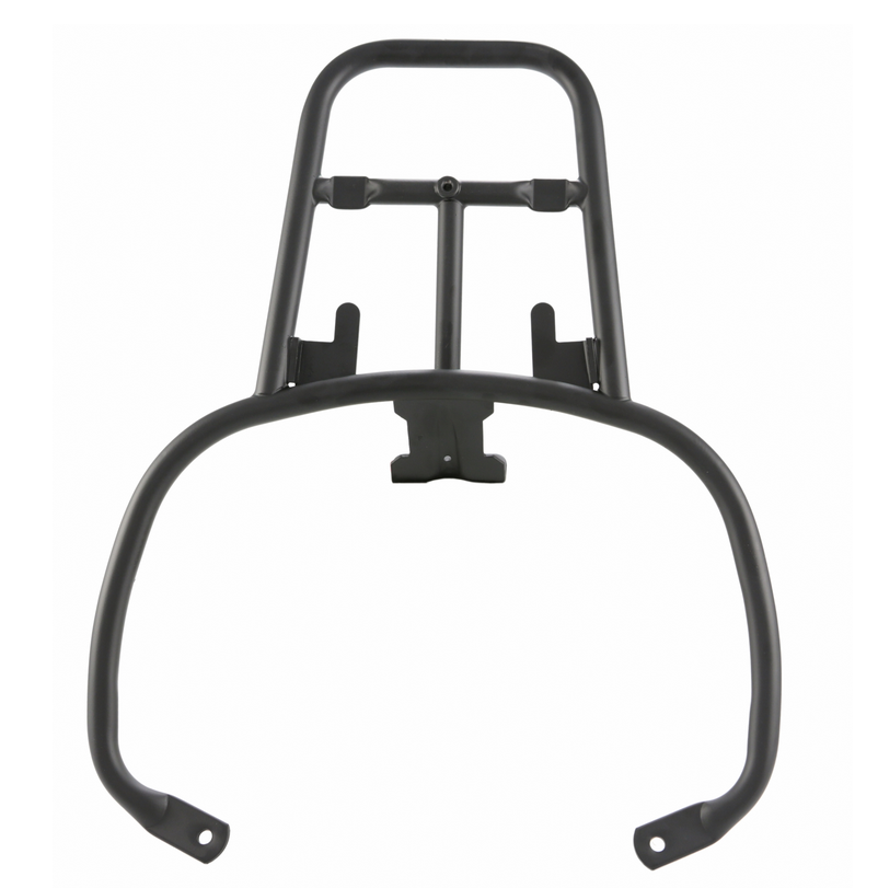 Portaequipajes trasero para Vespa GTS /GTS Super /GTV /GT 60, 125-300cc, negro mate