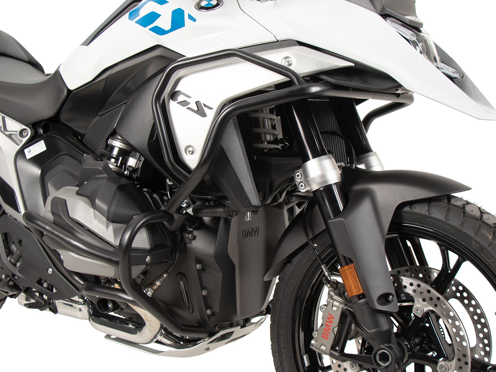 Barra protectora de depósito negra para BMW R 1300 GS (23-) Hepco & Becker