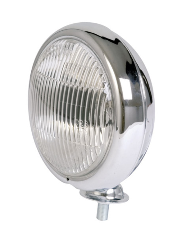 HIGHSIDER smart 4 1/2 pulgadas luz antiniebla cromado carcasa plana, E-aprobado (1pc)