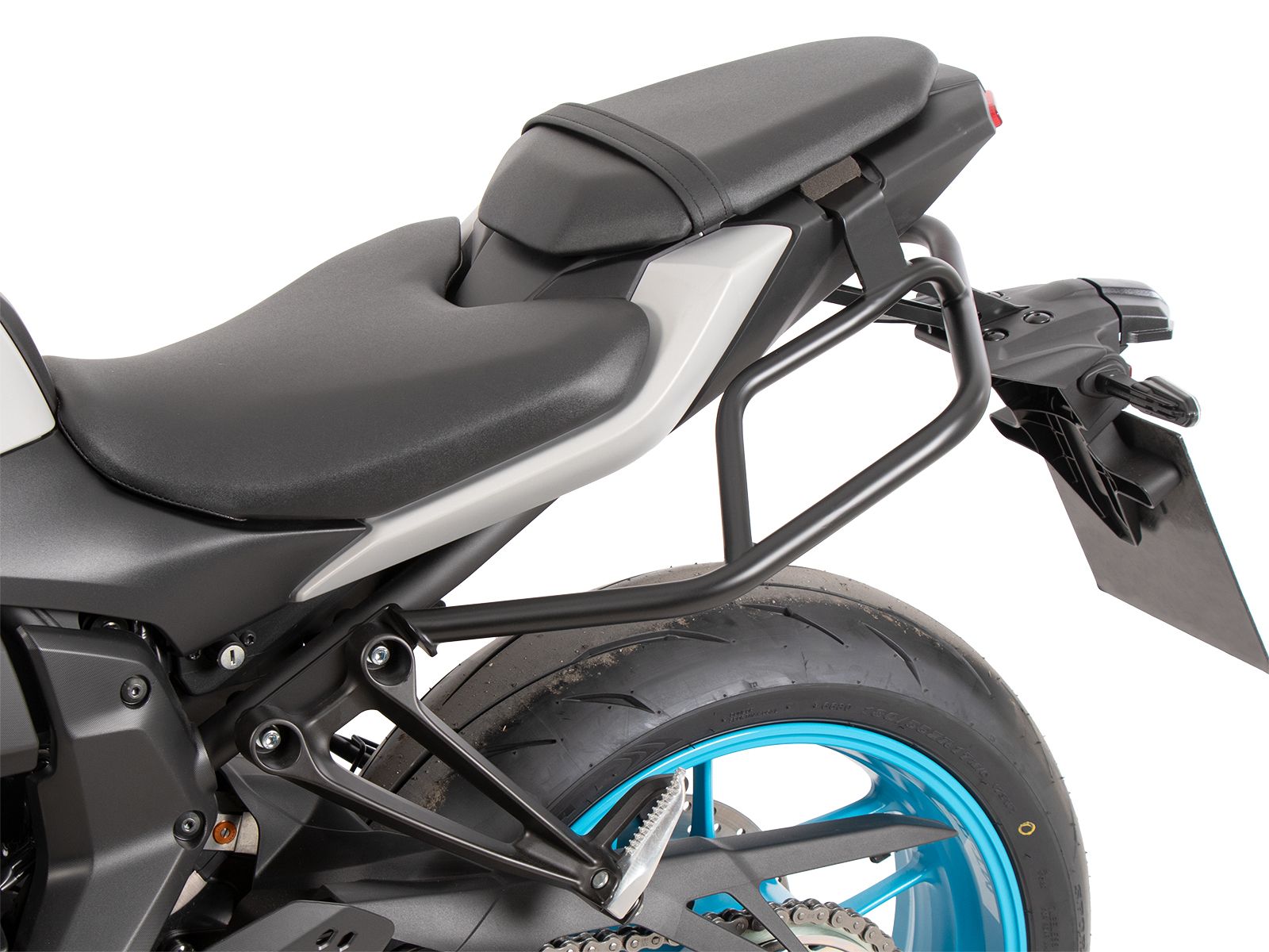 Barra de protección trasera negra para Yamaha MT-07 / Y-AMT (25- ) Hepco & Becker