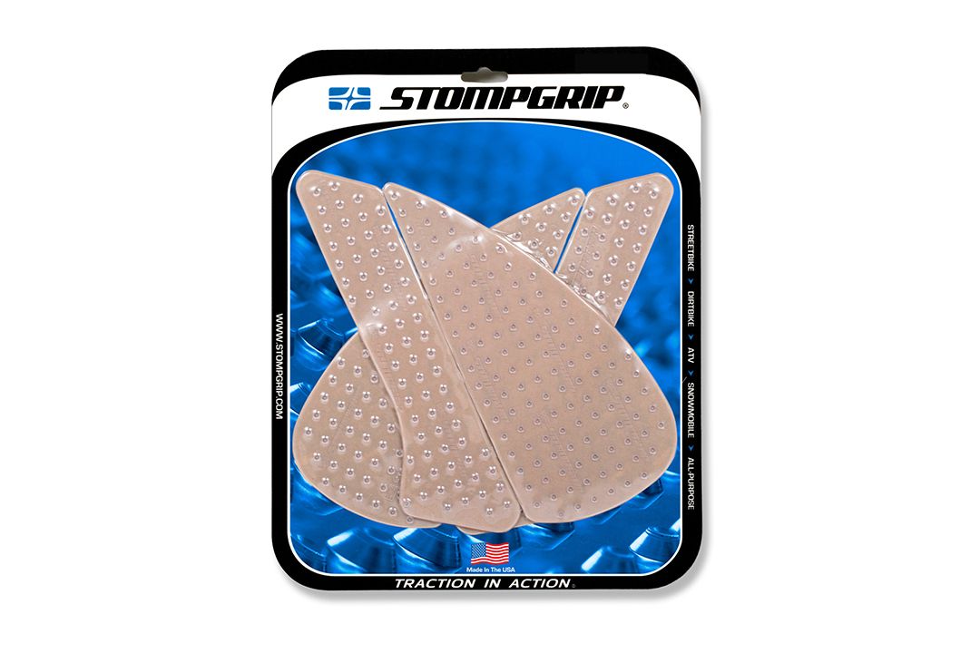 Almohadillas de tracción Stompgrip transparentes para Honda CBR1000RR Fireblade (20-22)