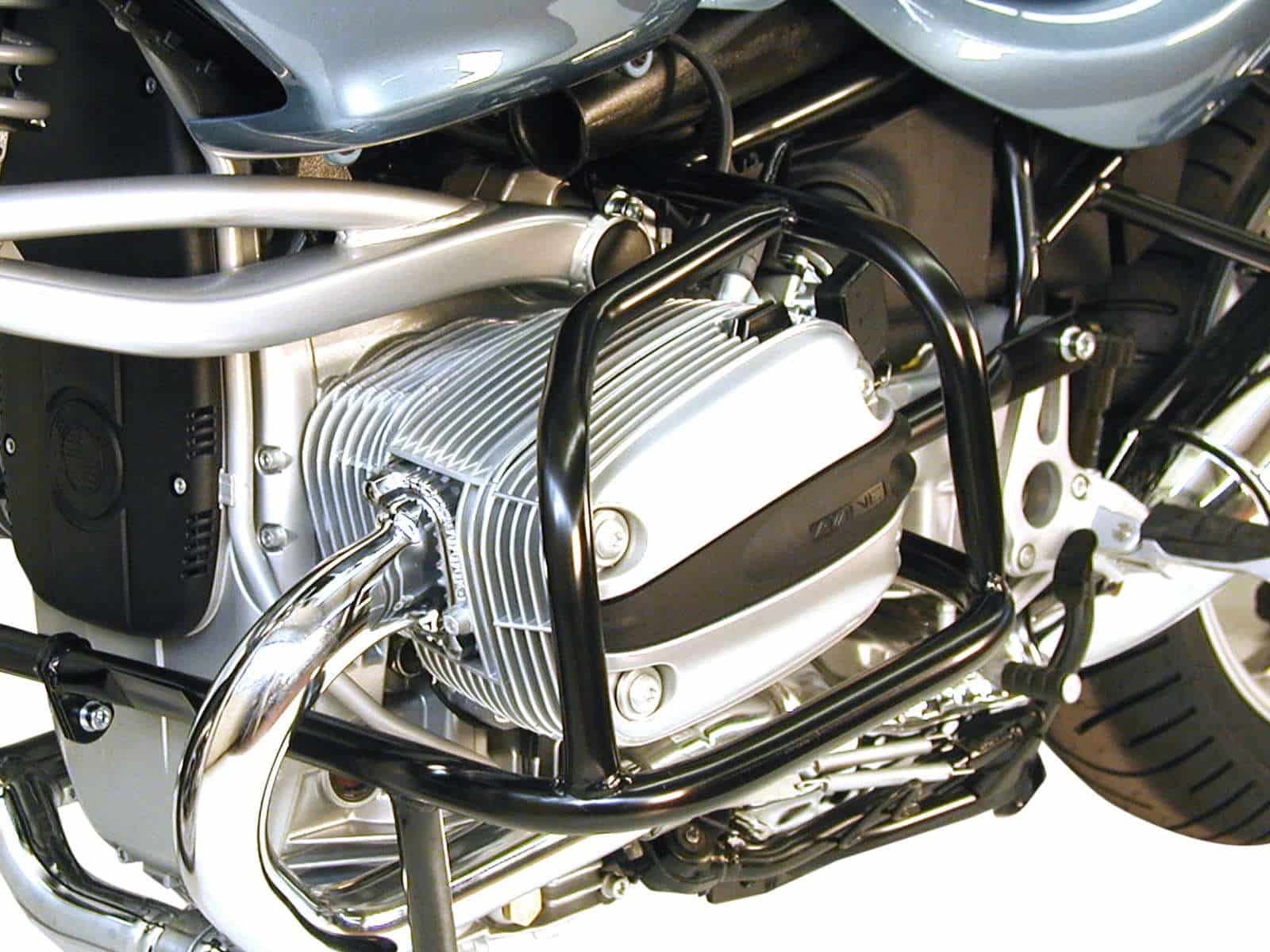 Protector de motor negro para BMW R 850 R (03-06)/R 1150 R (00-06) Hepco & Becker