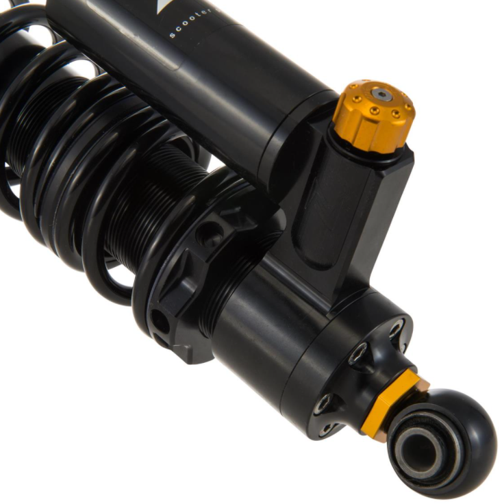 Amortiguador "Black Edition", trasero para Vespa Primavera/Sprint 125-150cc ('14-), negro