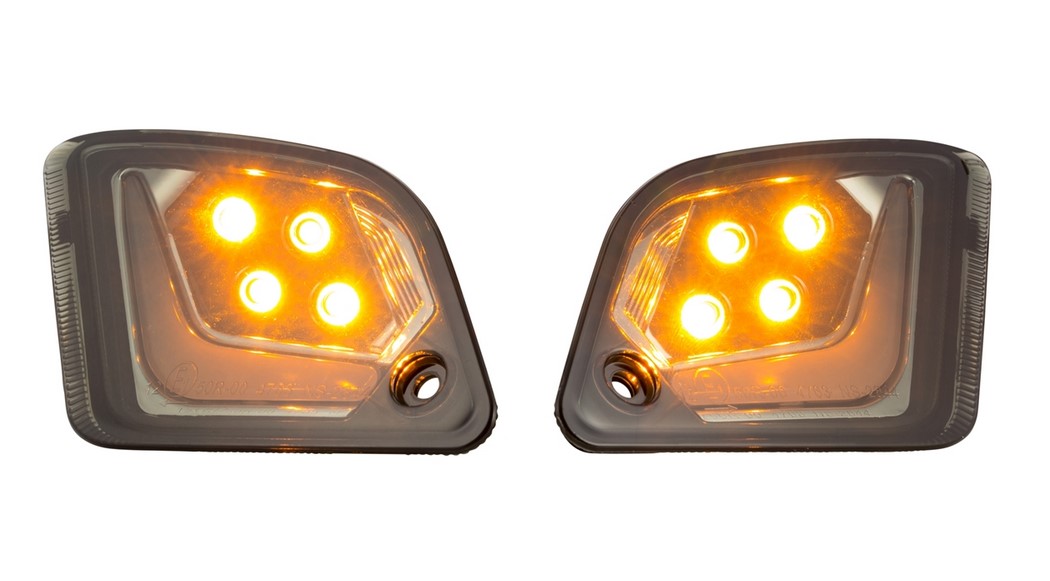 Kit de intermitentes traseros izquierdo/derecho para Vespa GTS/GTS Super/GTV/GT 60/GT/GT L ('03-'13), tintados