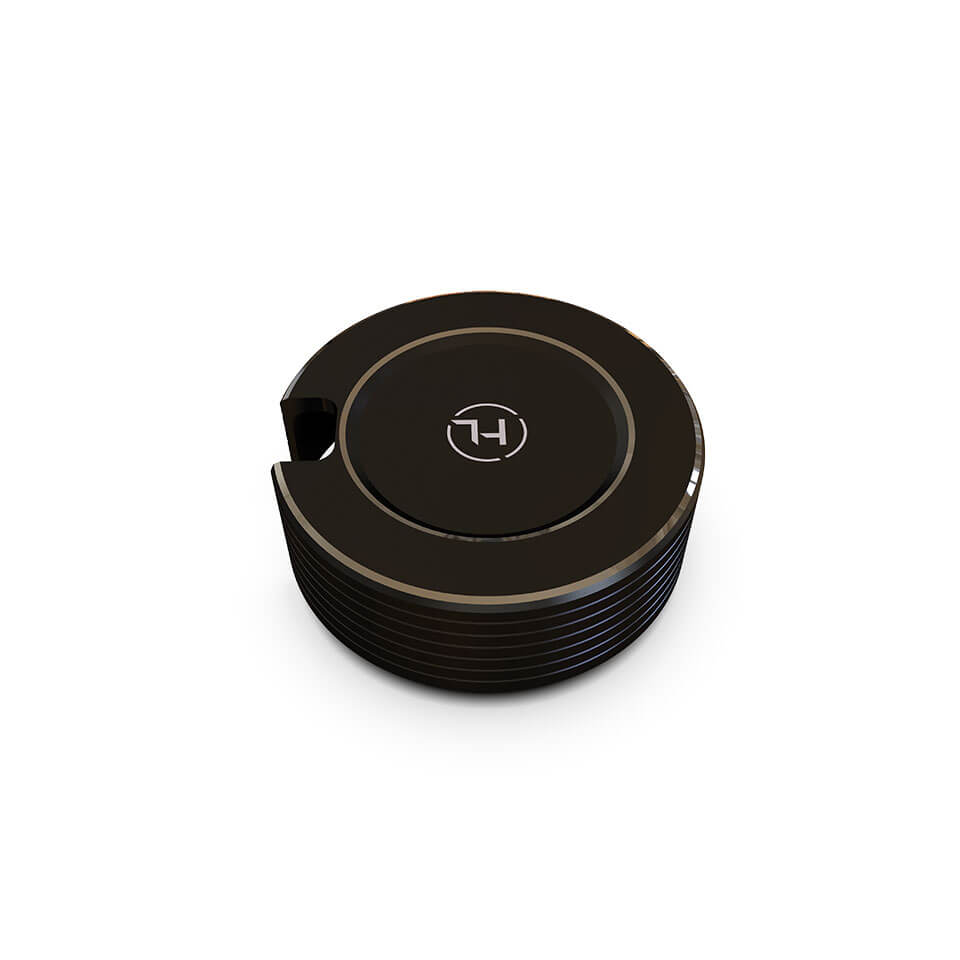Tapón universal CNC Highsider tipo B para depósito de líquido de frenos, Ø 61 mm