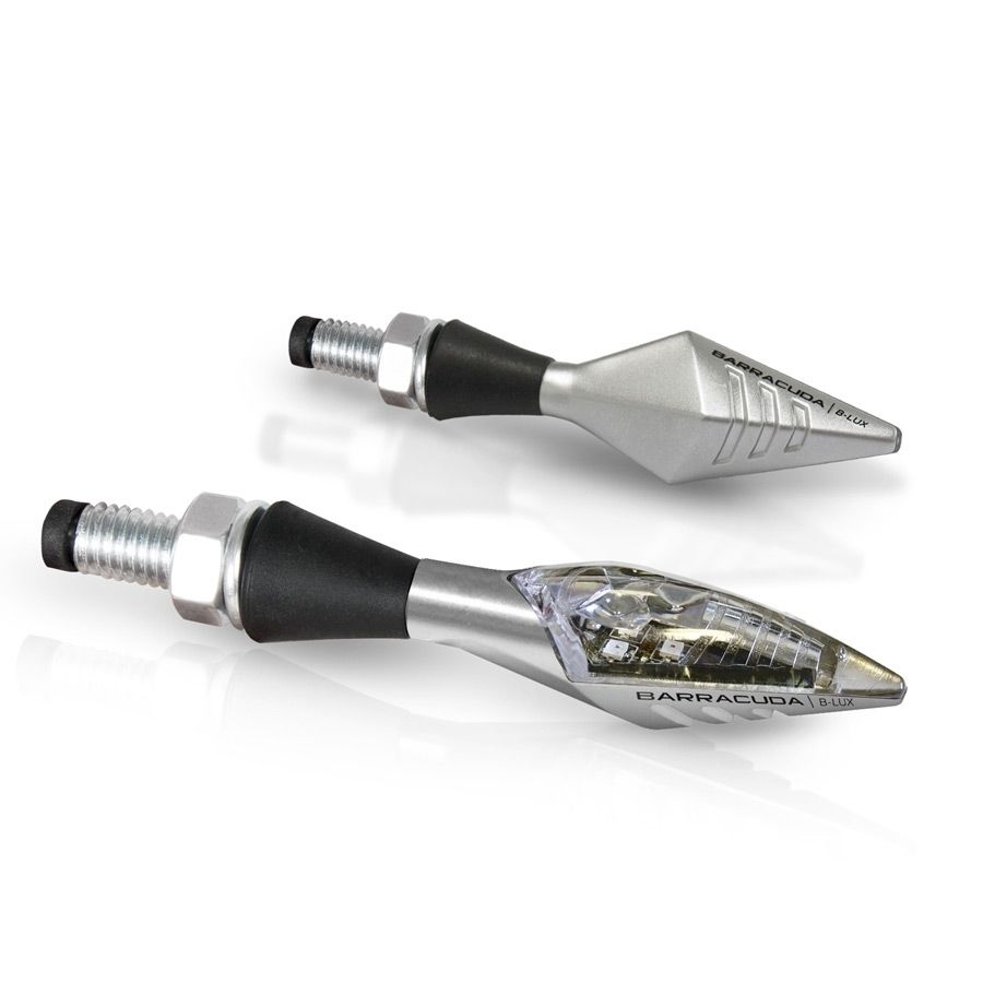 Indicador Barracuda X-LED B-LUX plata