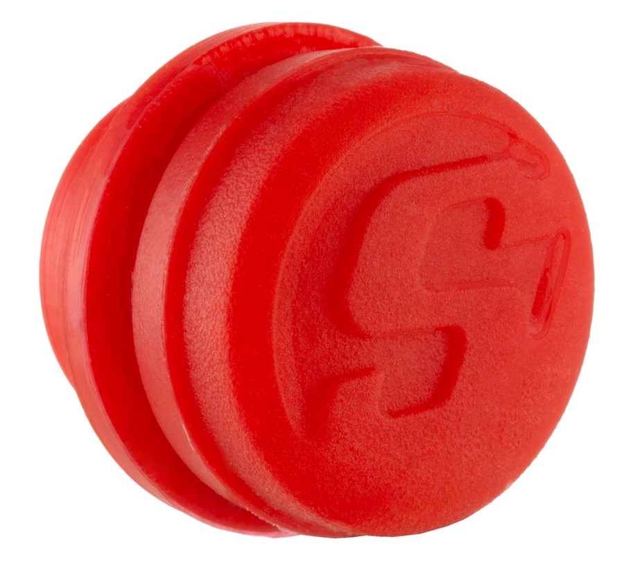 Tapa para los contrapesos del manillar, rojo