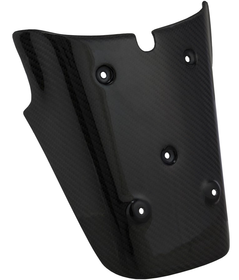 Portamatrículas trasero para Vespa GTS/GTS Super/GTV 125-300cc (-'13), Carbono