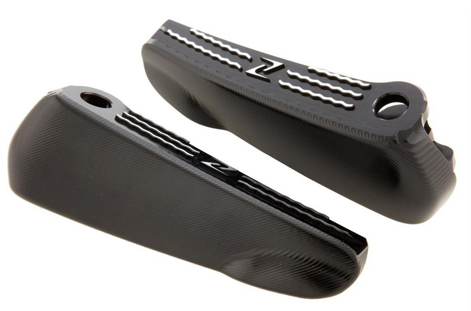 Estribos, derecho e izquierdo para Vespa GTS/GTS Super/GTV/GT 60/GT/GT L 125-300cc, negro