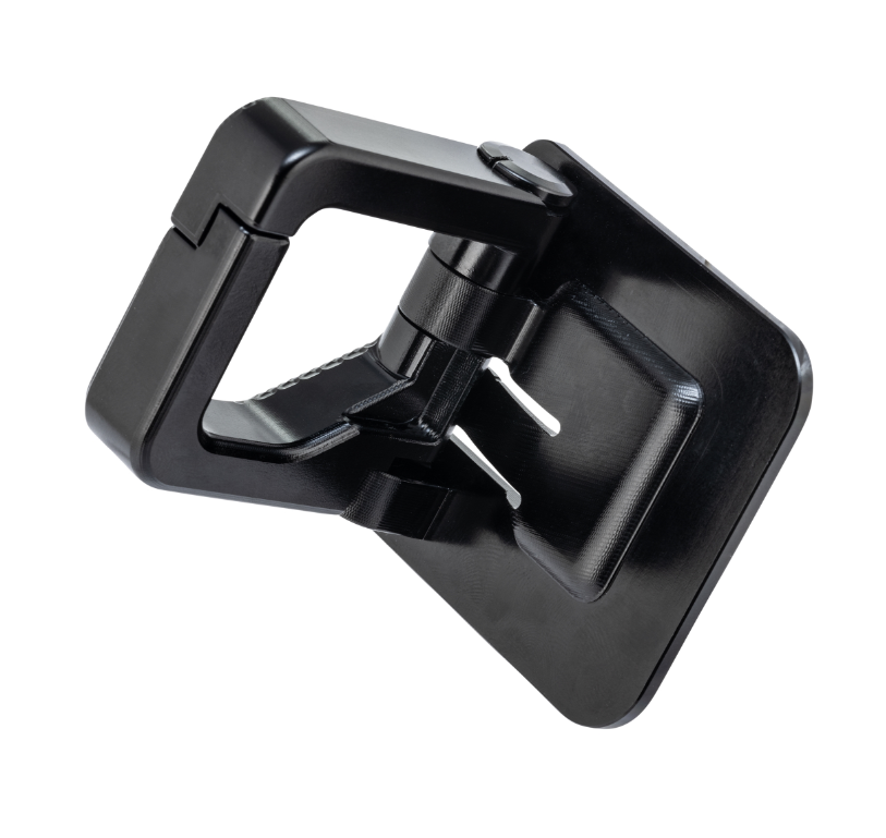 Gancho portaequipajes para Vespa GTS/GTS Super 125/300cc (`22-), aluminio, anodizado negro