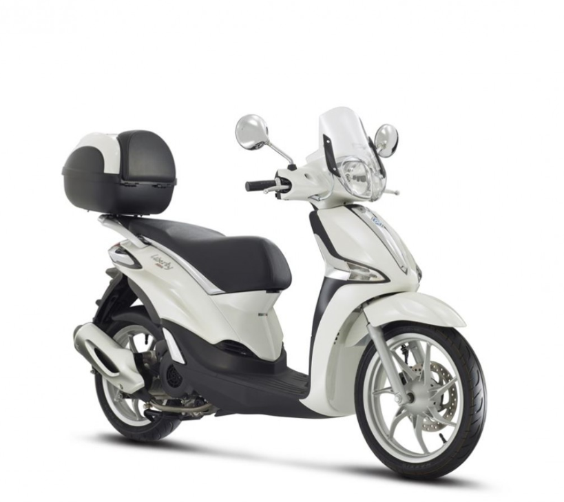 Parabrisas deportivo completo, transparente para Liberty Original Piaggio