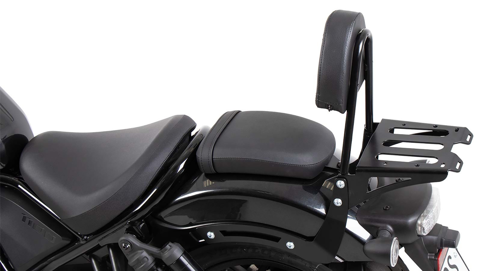 Sissybar con portaequipajes para Honda CMX 1100 Rebel /DCT (21-24) Hepco & Becker