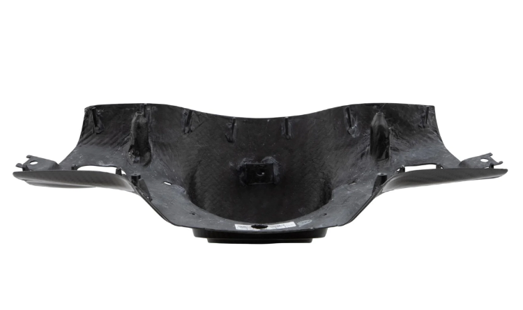 Manillar carenado inferior para Vespa Sprint 50-150cc Carbono