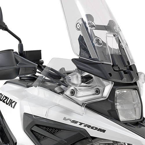Deflector de viento lateral, transparente para Suzuki V-Strom 1050 (Bj.20-) Givi