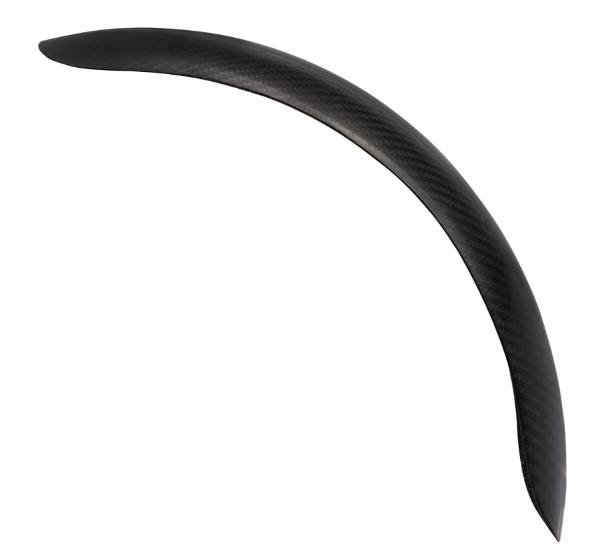 Guardabarros Garelli Race EVO II sin soporte universal, para Vespa PX 80-200ccm, carbono transparente