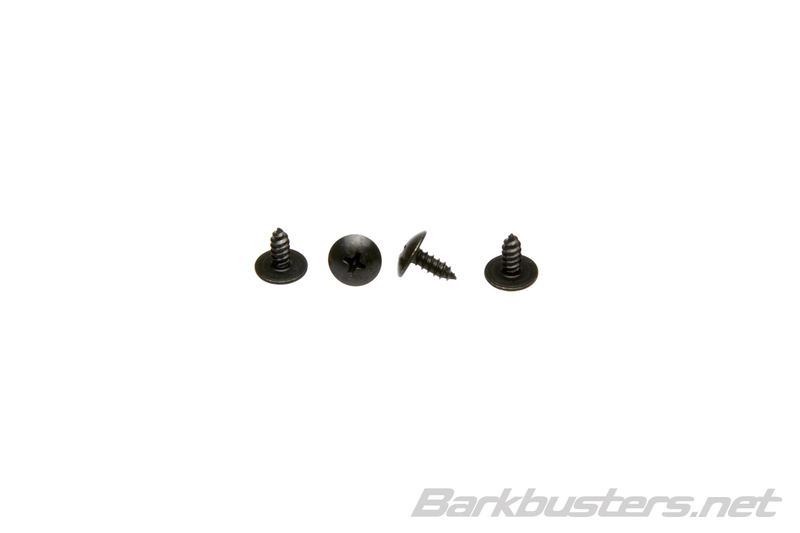 Juego de tornillos de recambio Barkbusters para fijar guardabarros de plástico a la parte trasera de la moto