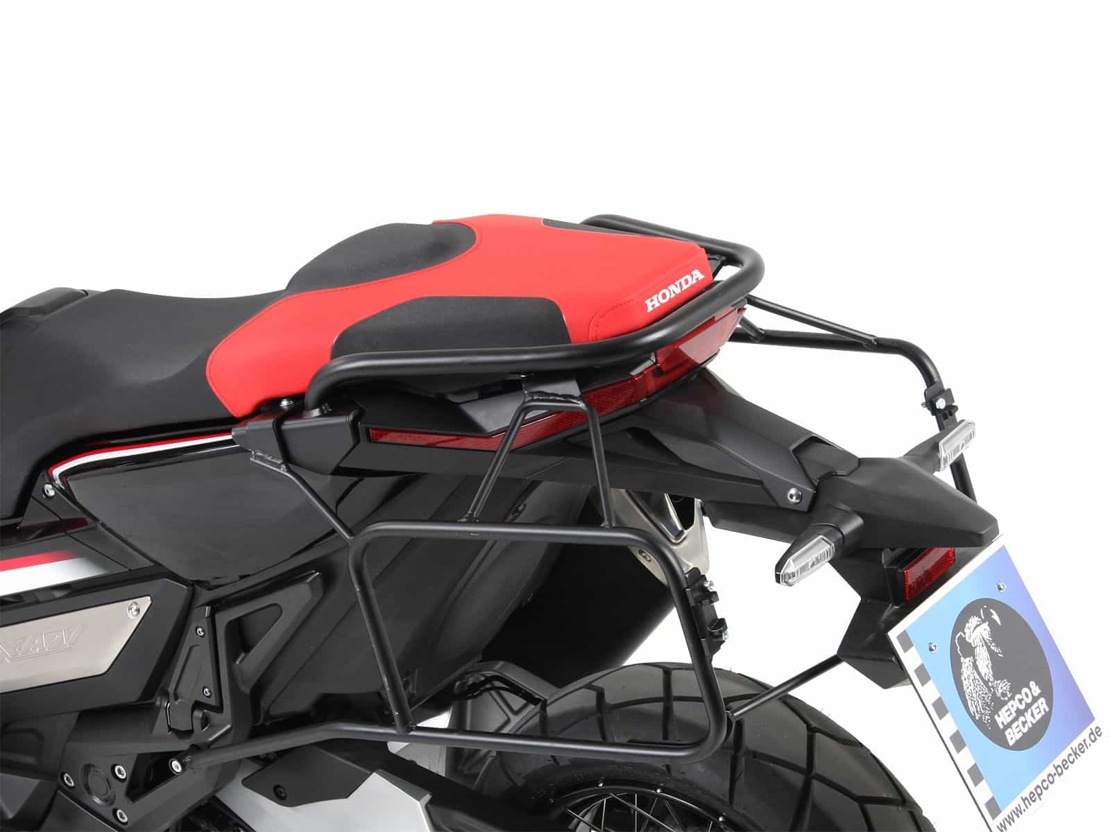 Portamaletas lateral fijo negro para Honda X-ADV 750 (17-20) Hepco & Becker