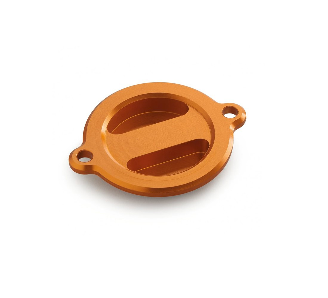 Tapa del filtro de aceite KTM CNC naranja para 125,390,690,790 Duke 1290 Super Duke R / GT