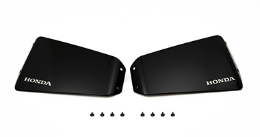 Juego de embellecedores negros para el juego de maletas laterales para Honda Forza 750 2021-