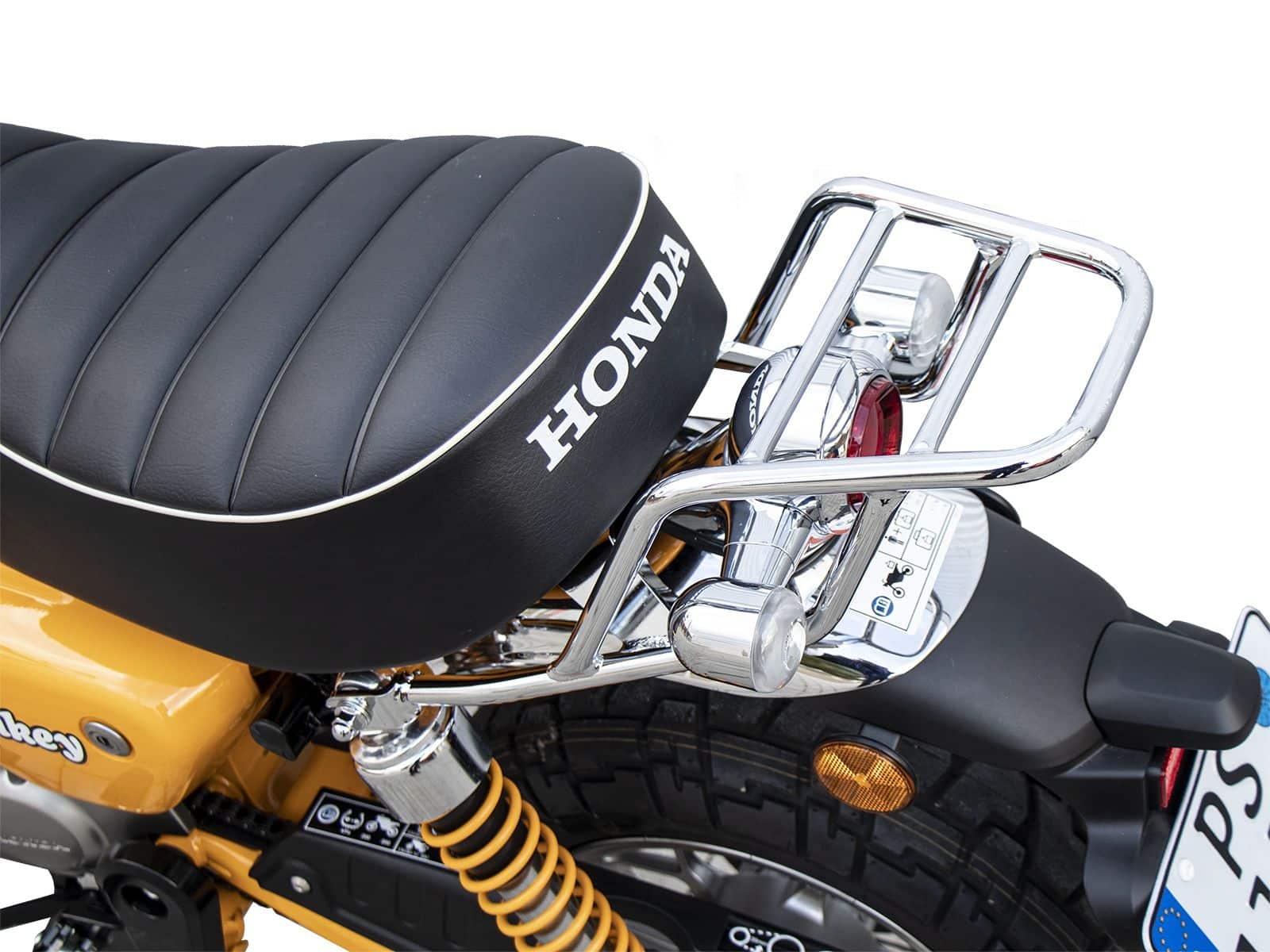 Portaequipajes tubular cromado para Honda Monkey 125 (19-) Hepco & Becker