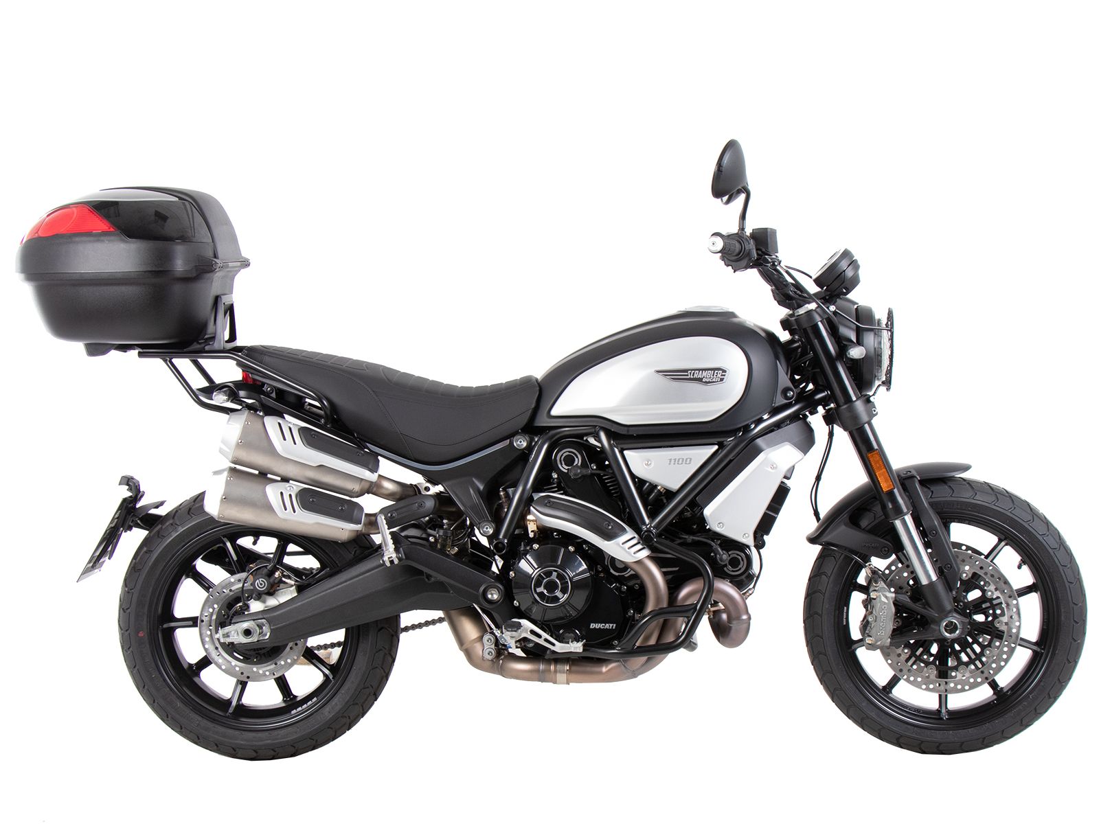 Easyrack Topcaseträger negro para Ducati Scrambler 1100 Dark Pro /Pro /Sport Pro (21-24)